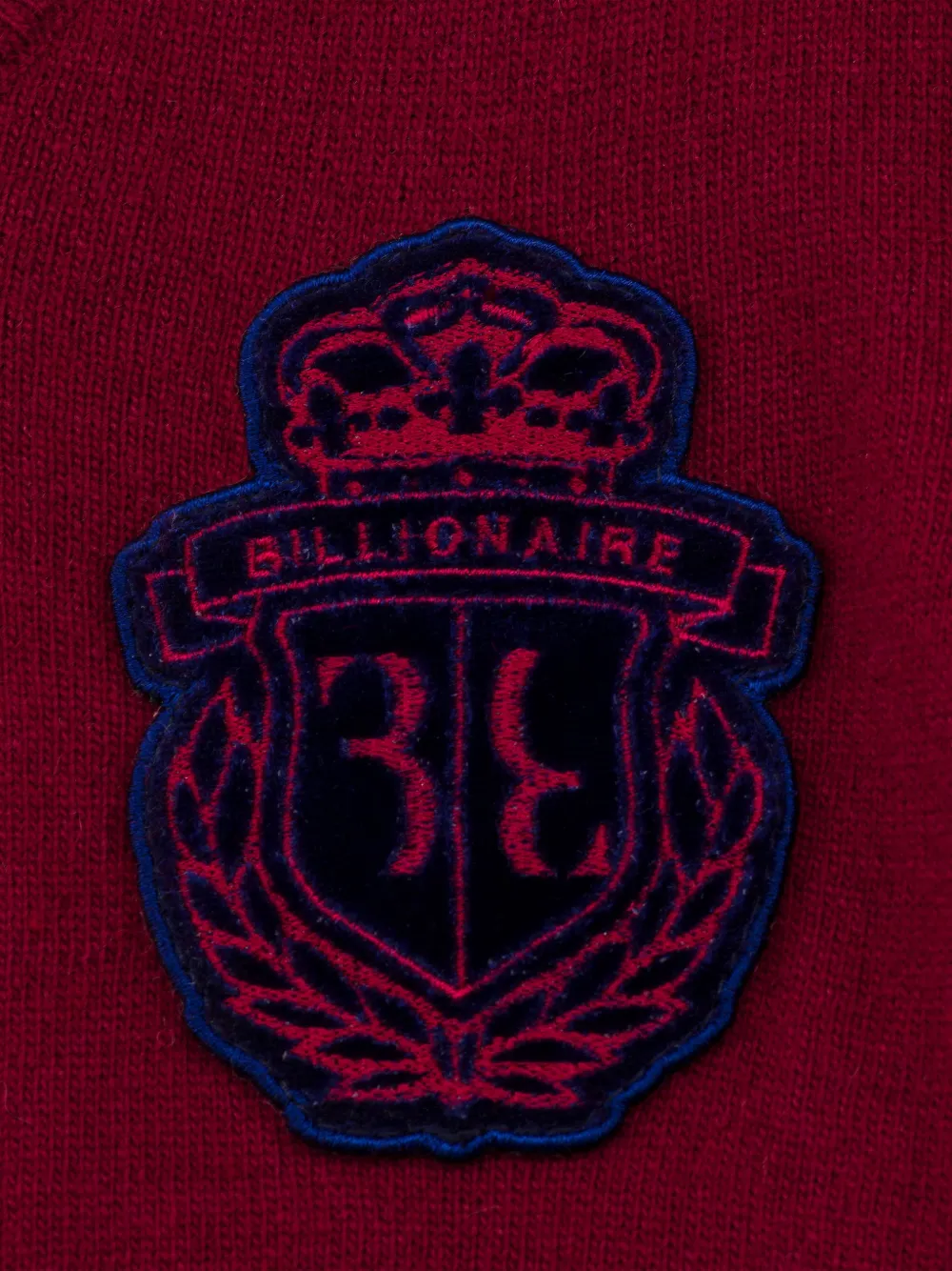 Billionaire Kids Trui met V-hals Rood