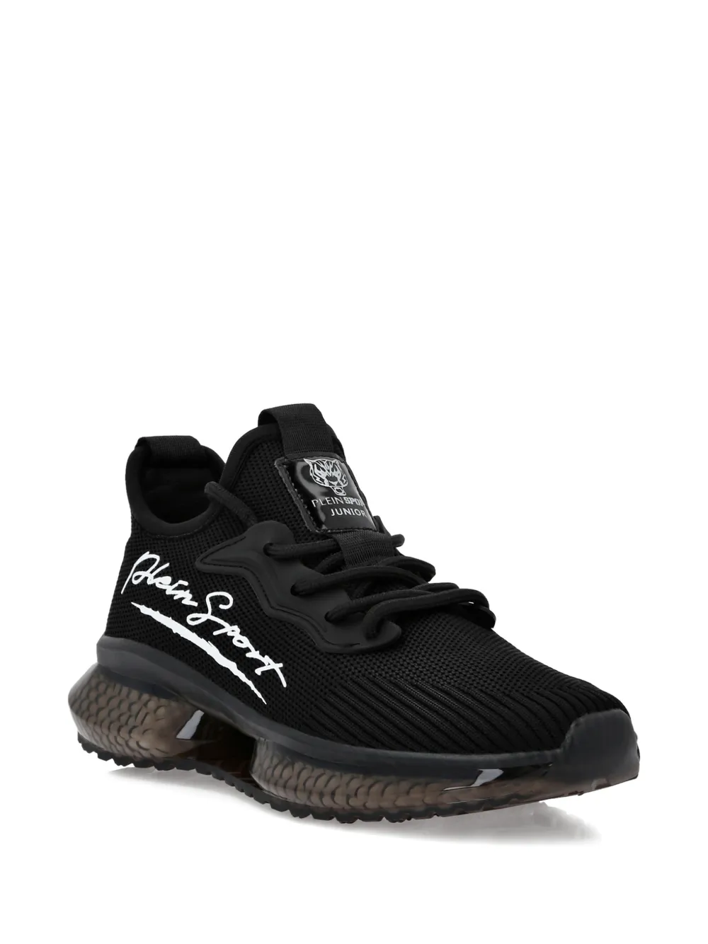 Plein Sport signature-logo bubble-sole sneakers - Nero