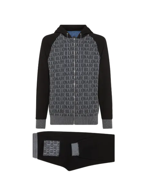 Billionaire logo-detail tracksuit