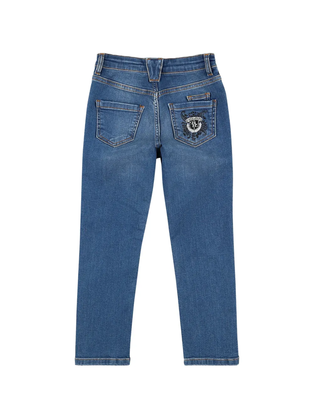 Billionaire Kids Jeans met paisley-print Blauw