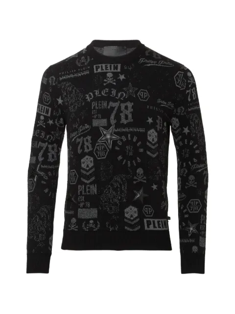 Philipp Plein Tiny round-neck pullover