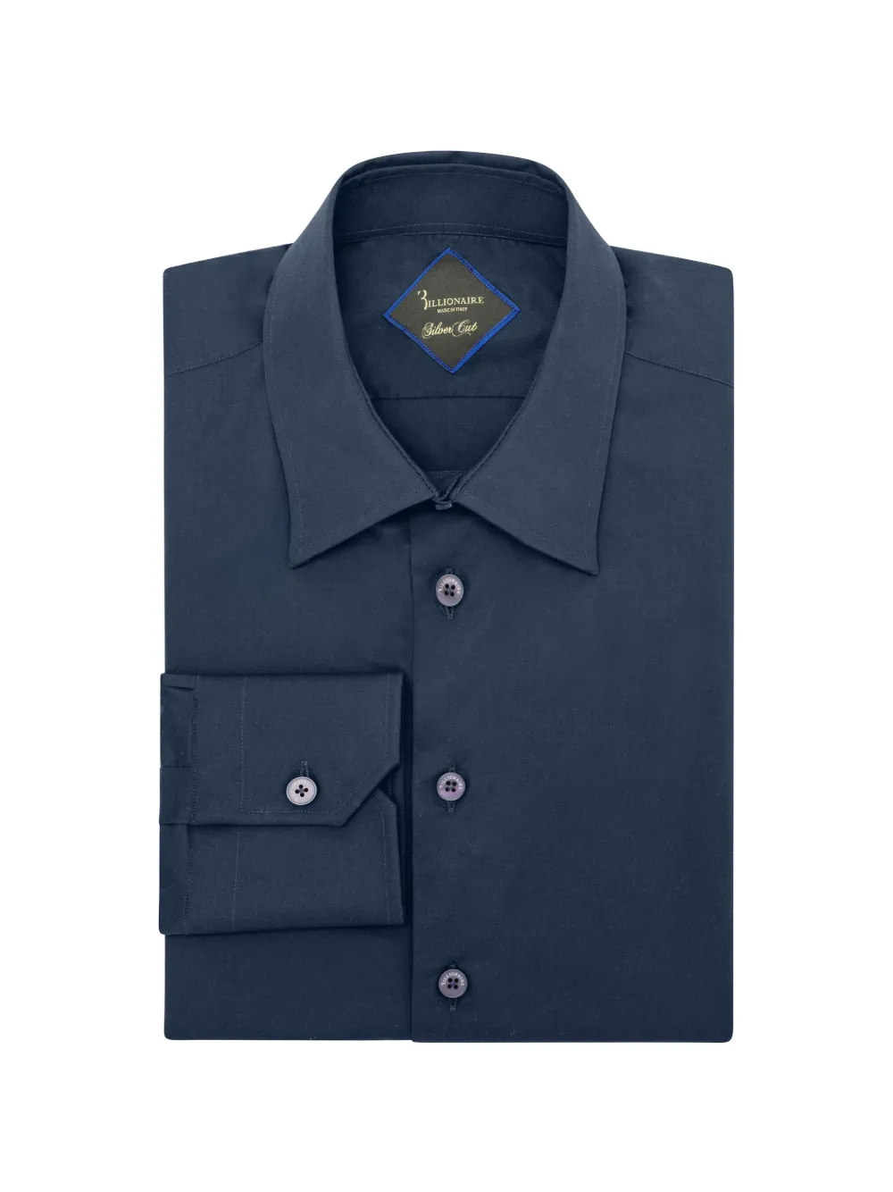 Billionaire Getailleerd overhemd Blauw