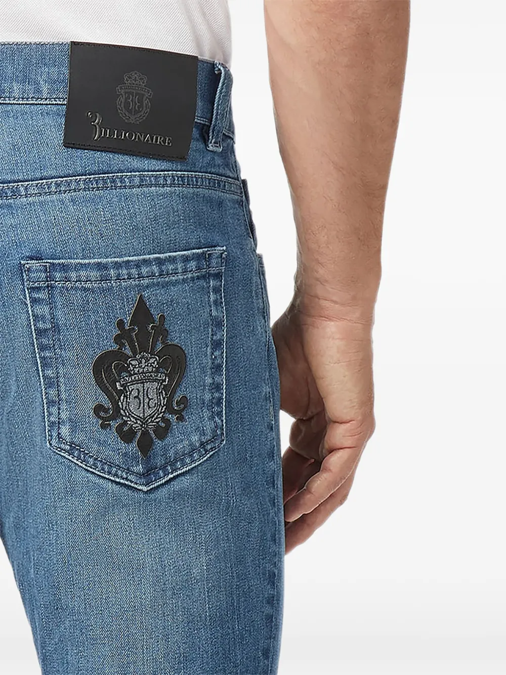 Billionaire Skinny jeans Blauw