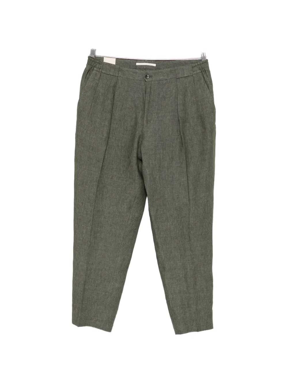 Briglia 1949 Portobellos linen trousers - Verde
