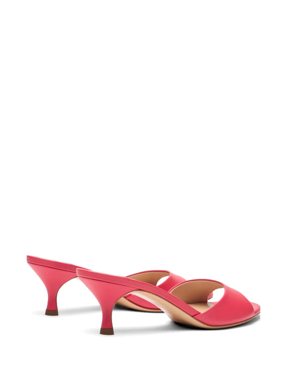 Casadei Julia leather sandals Roze