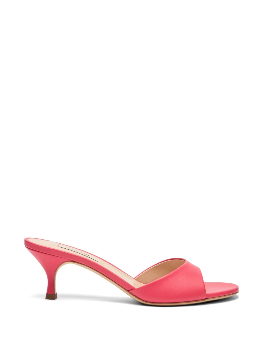 Casadei Julia leather sandals Roze
