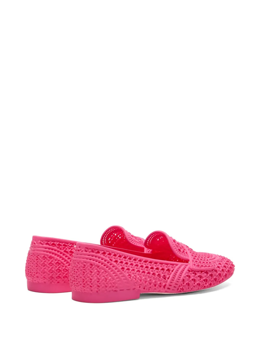 Casadei 3D-printed loafers Roze