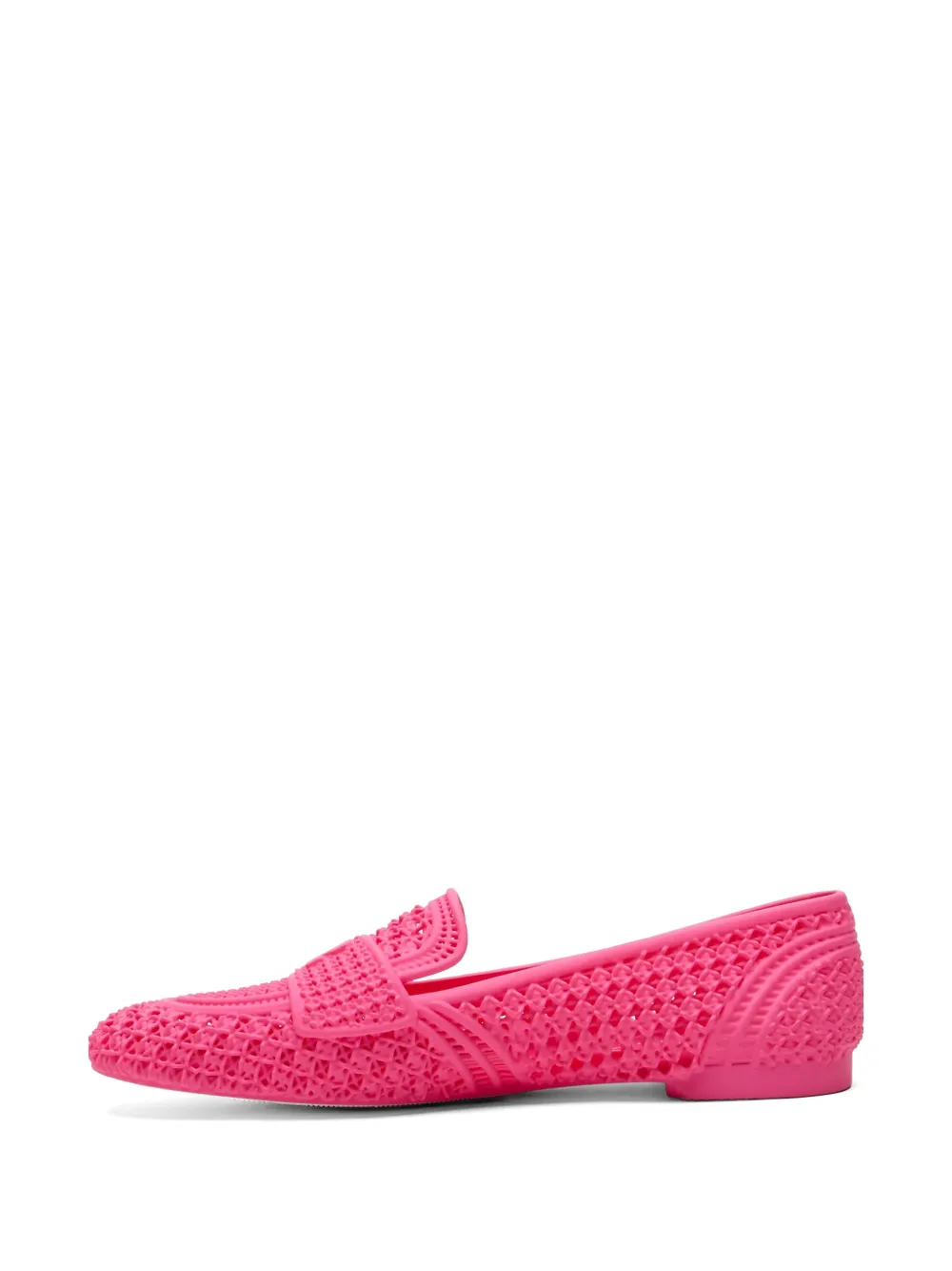 Casadei 3D-printed loafers Roze