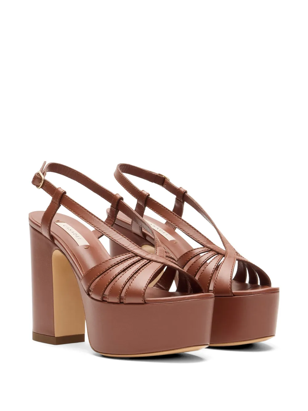 Casadei Elsa platform sandals Bruin