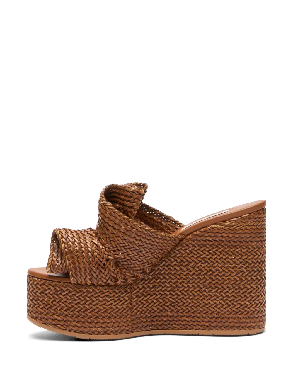 Casadei Aruba wedge sandals Bruin