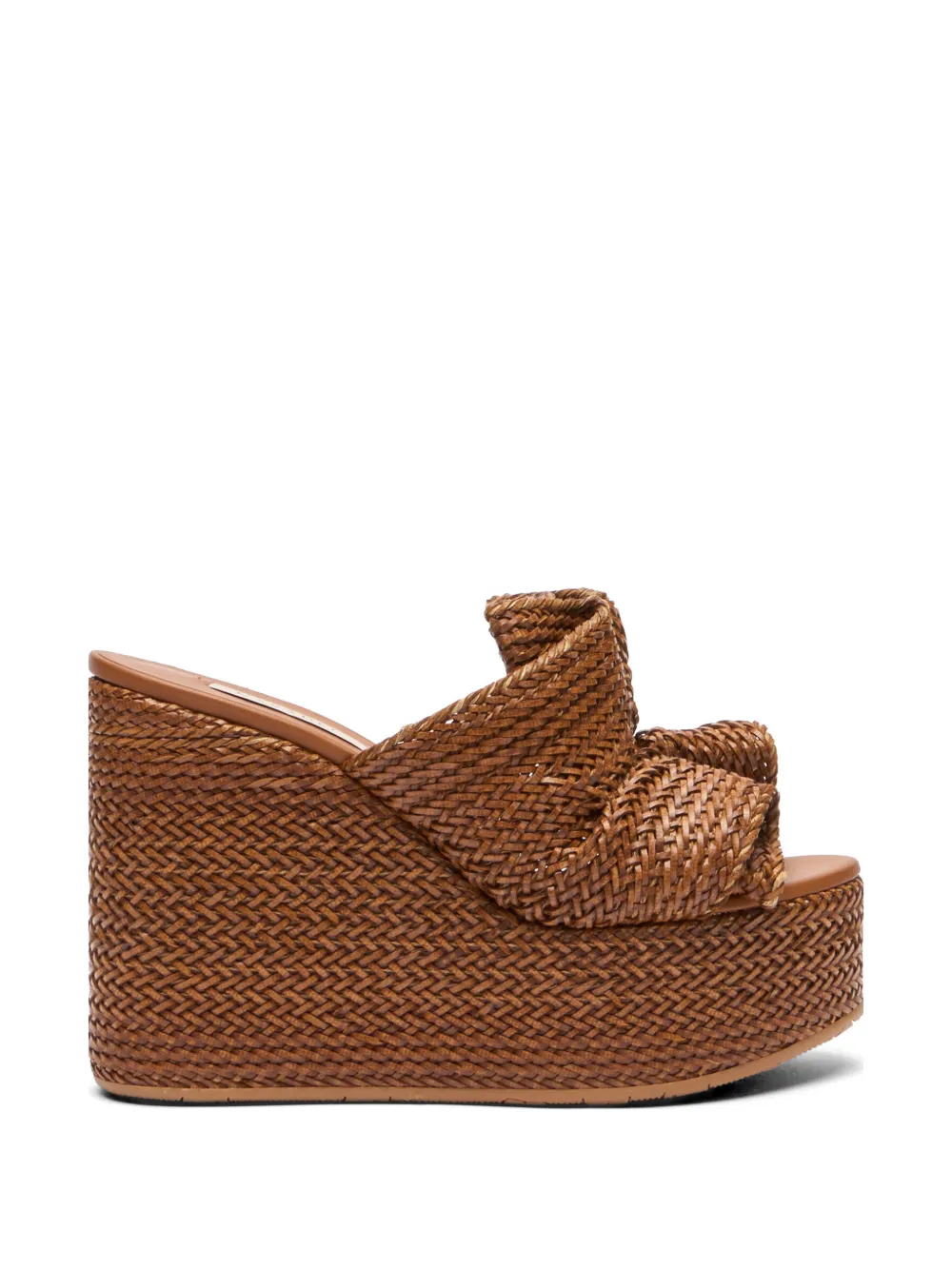 Casadei Aruba wedge sandals Bruin