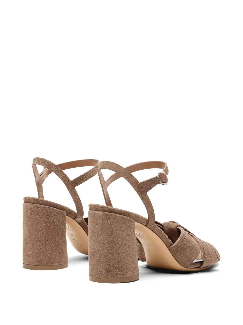 Casadei Cleo Xanadou knotted-upper heeled sandals Beige