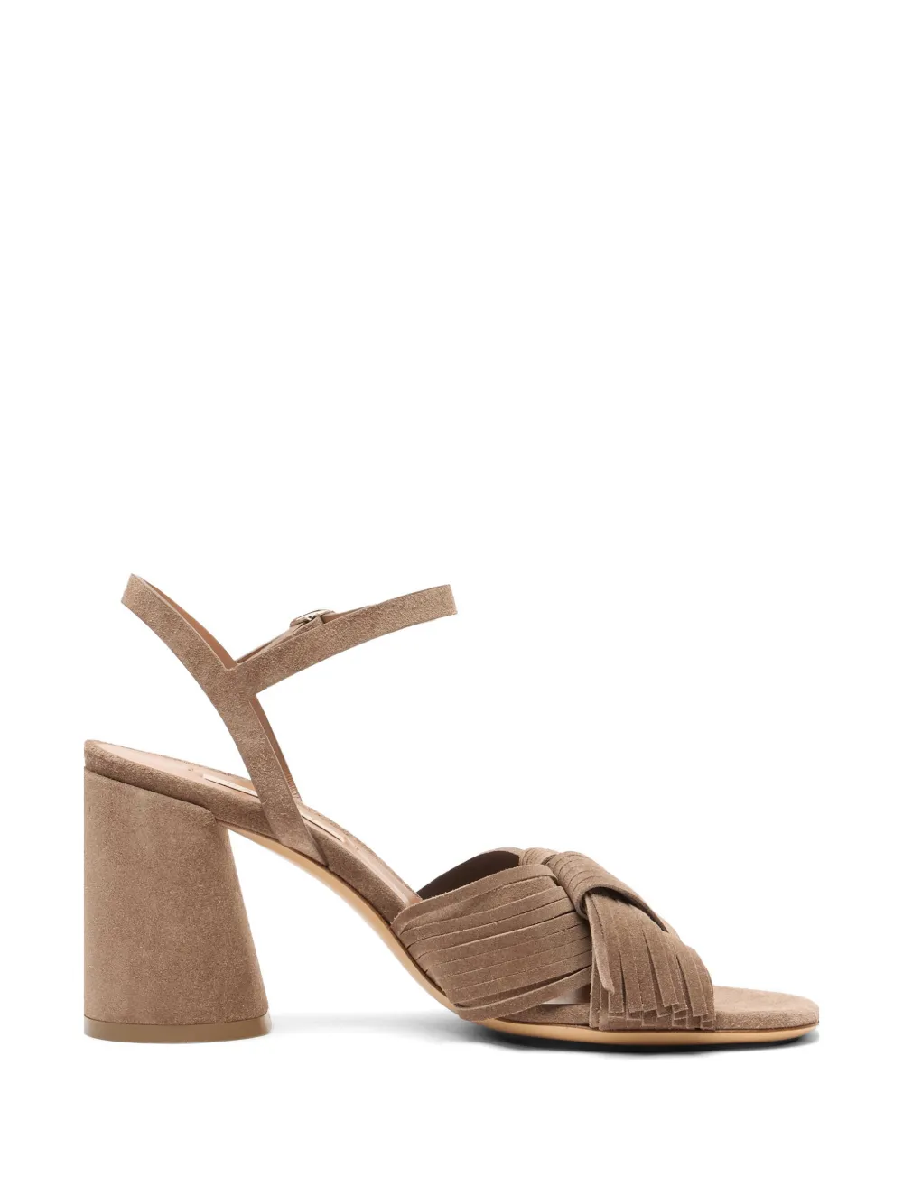 Casadei Cleo Xanadou knotted-upper heeled sandals Beige