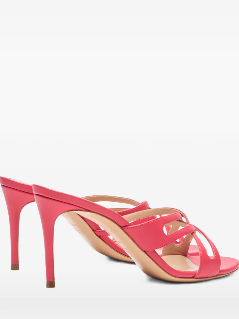 Casadei Julia cut-out sandals Roze