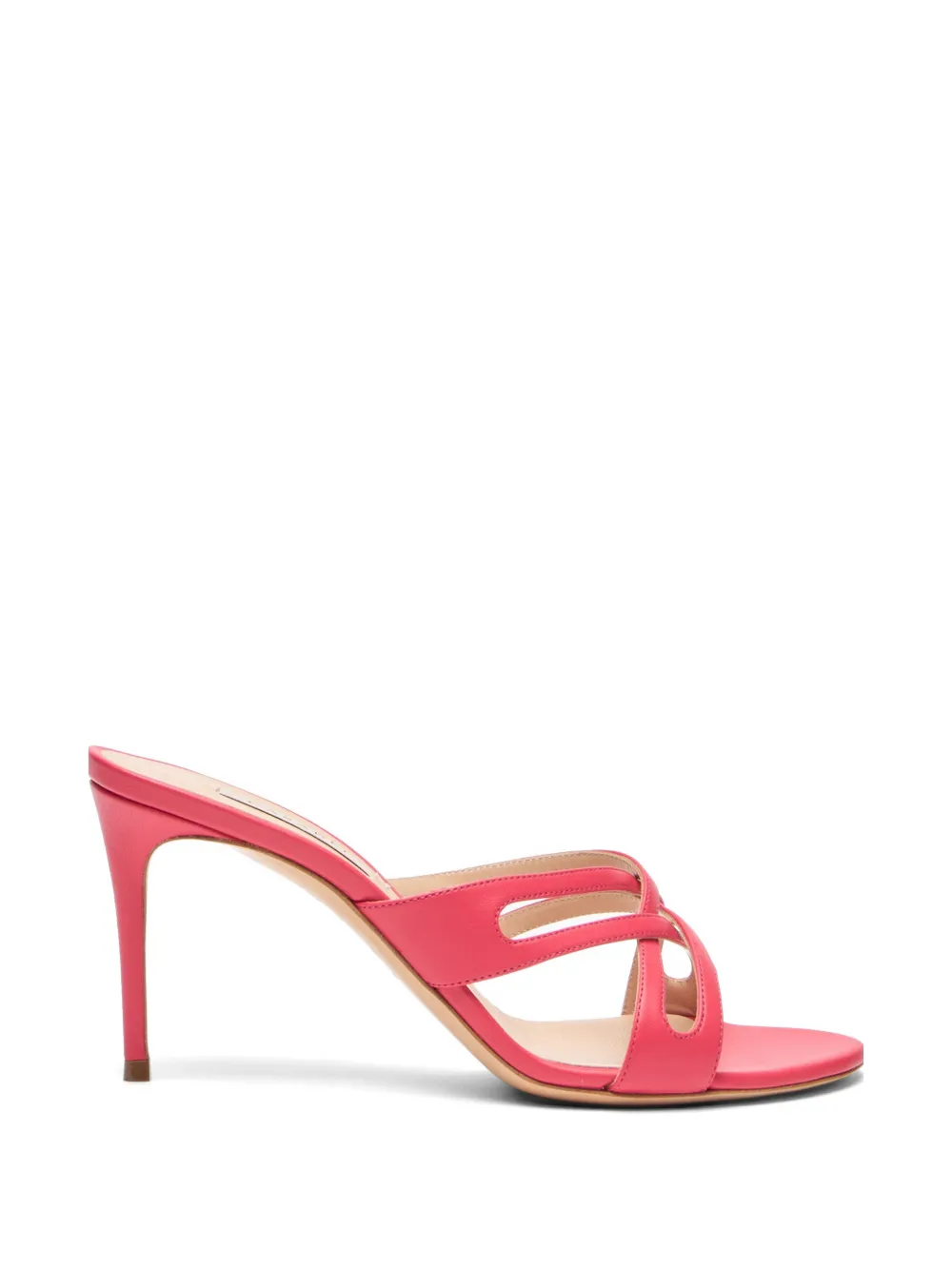 Casadei Julia cut-out sandals Roze