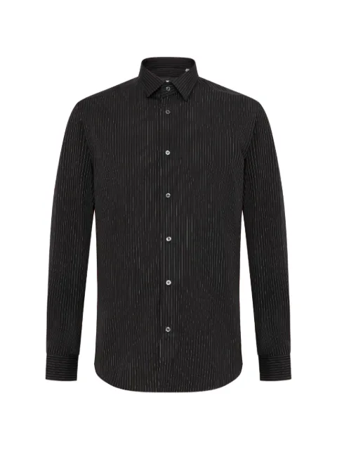 Low Brand pinstriped long-sleeve shirt