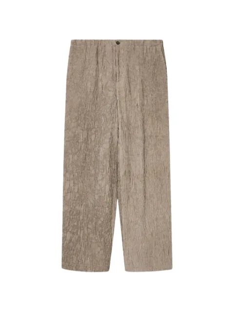 Emporio Armani 밴딩 웨이스트 팬츠