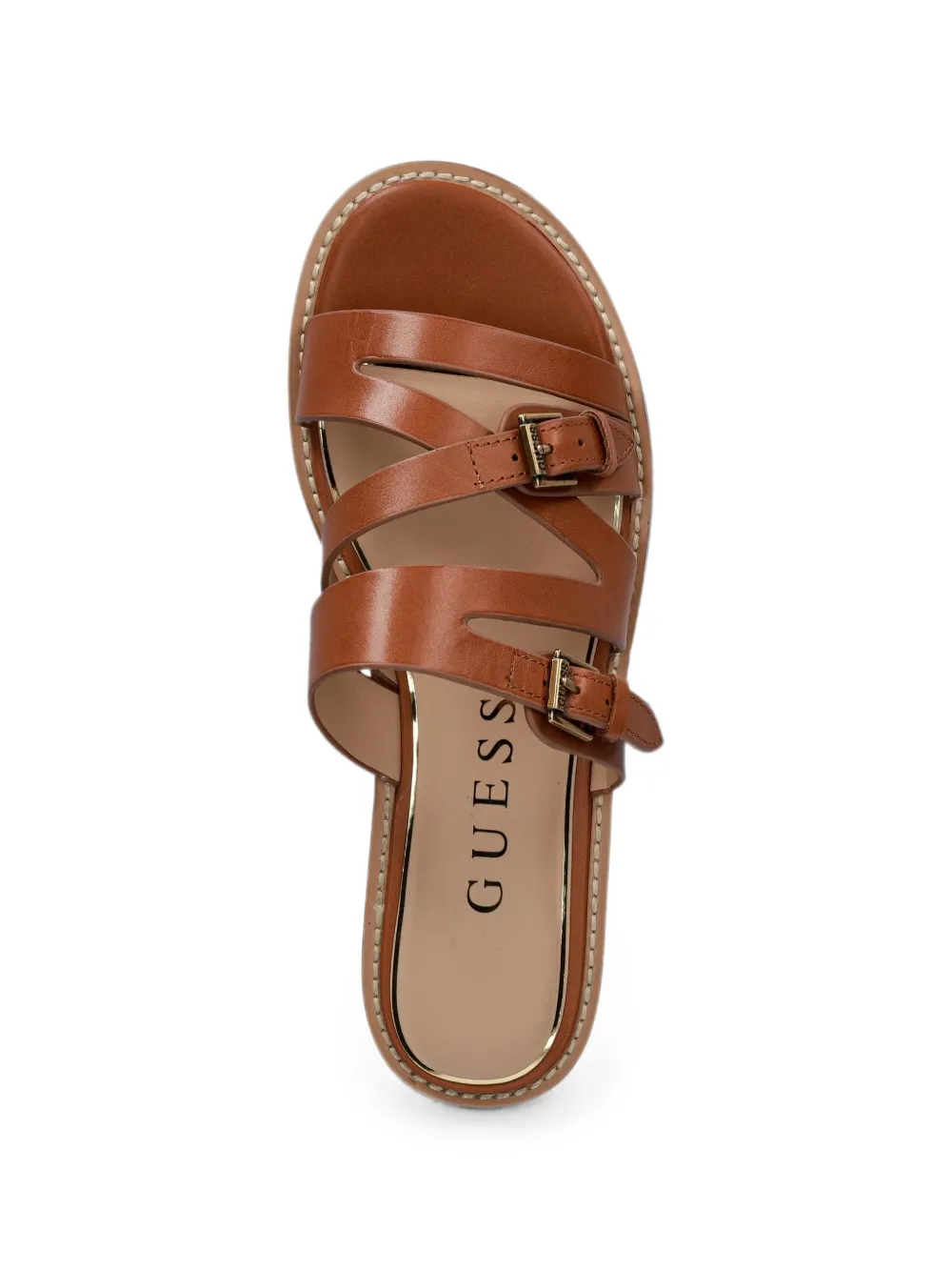 GUESS USA Grayden buckle-fastening sandals Bruin