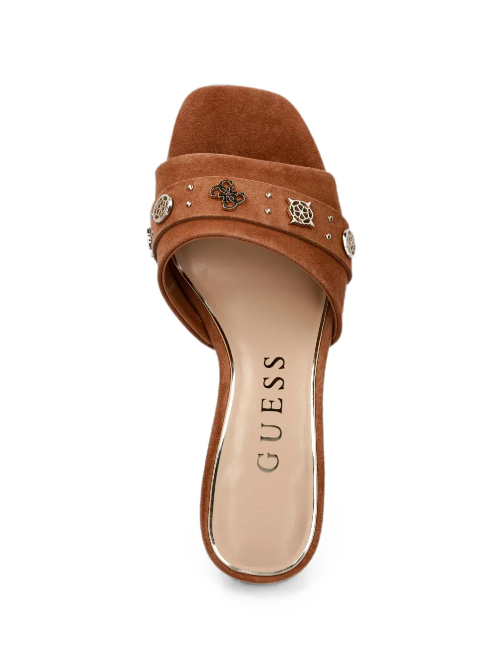 GUESS USA Gauri embellished sandals Bruin