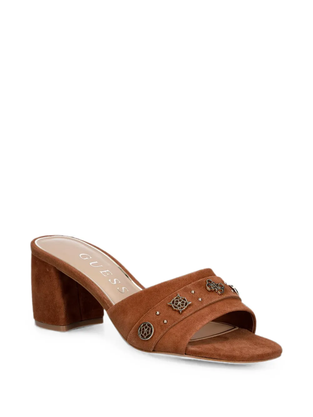 GUESS USA Gauri embellished sandals Bruin