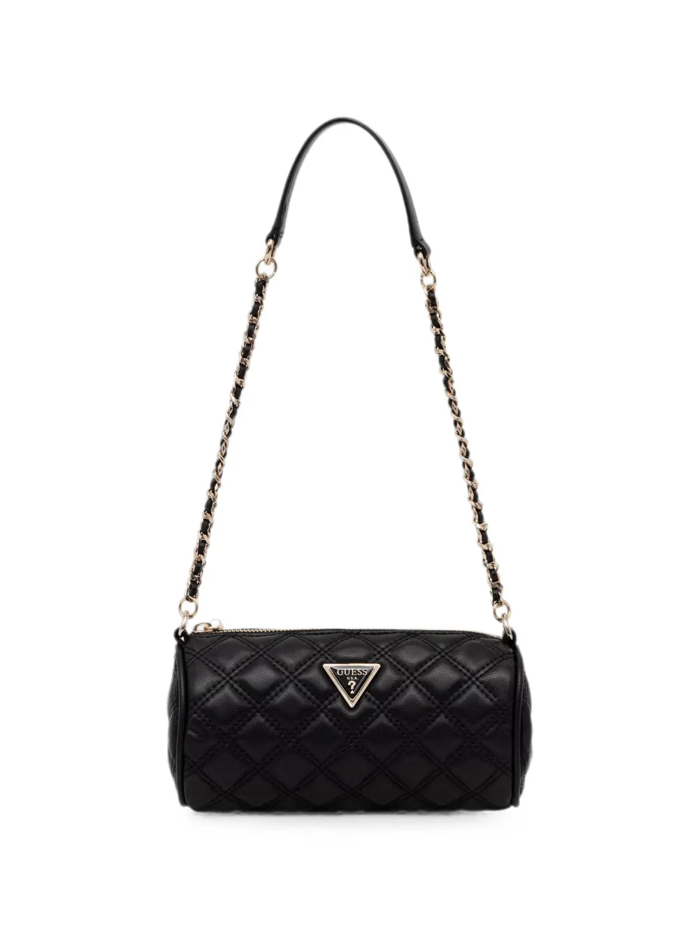 GUESS USA Giully quilted mini shoulder bag - Black