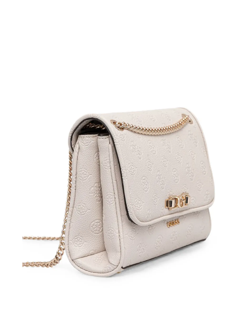 GUESS USA Anise schoudertas met logo-reliëf Beige