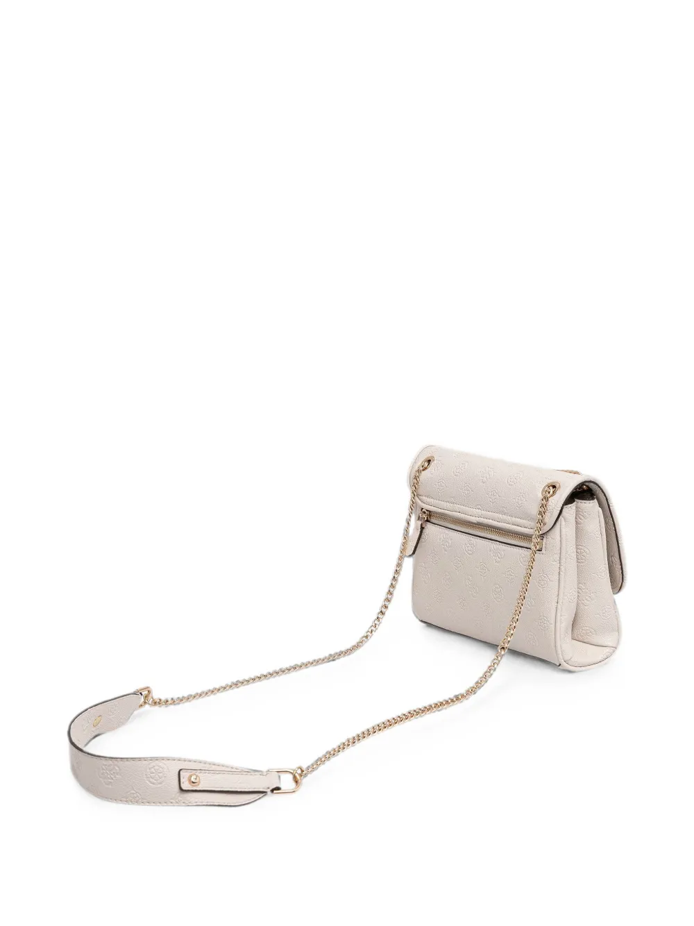GUESS USA Anise schoudertas met logo-reliëf Beige