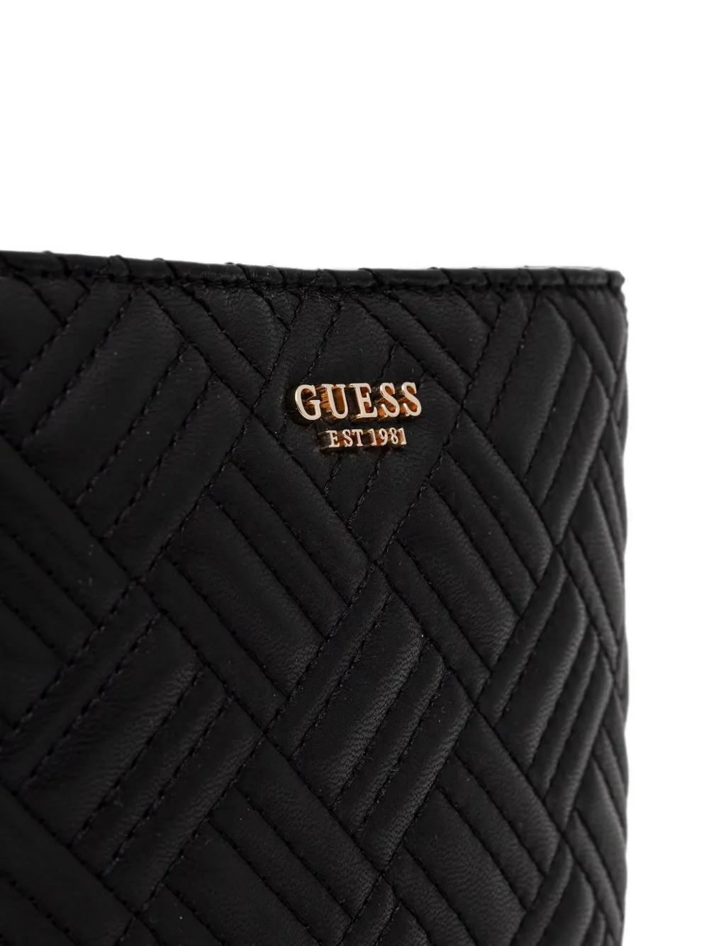 GUESS USA Gewatteerde schoudertas Zwart