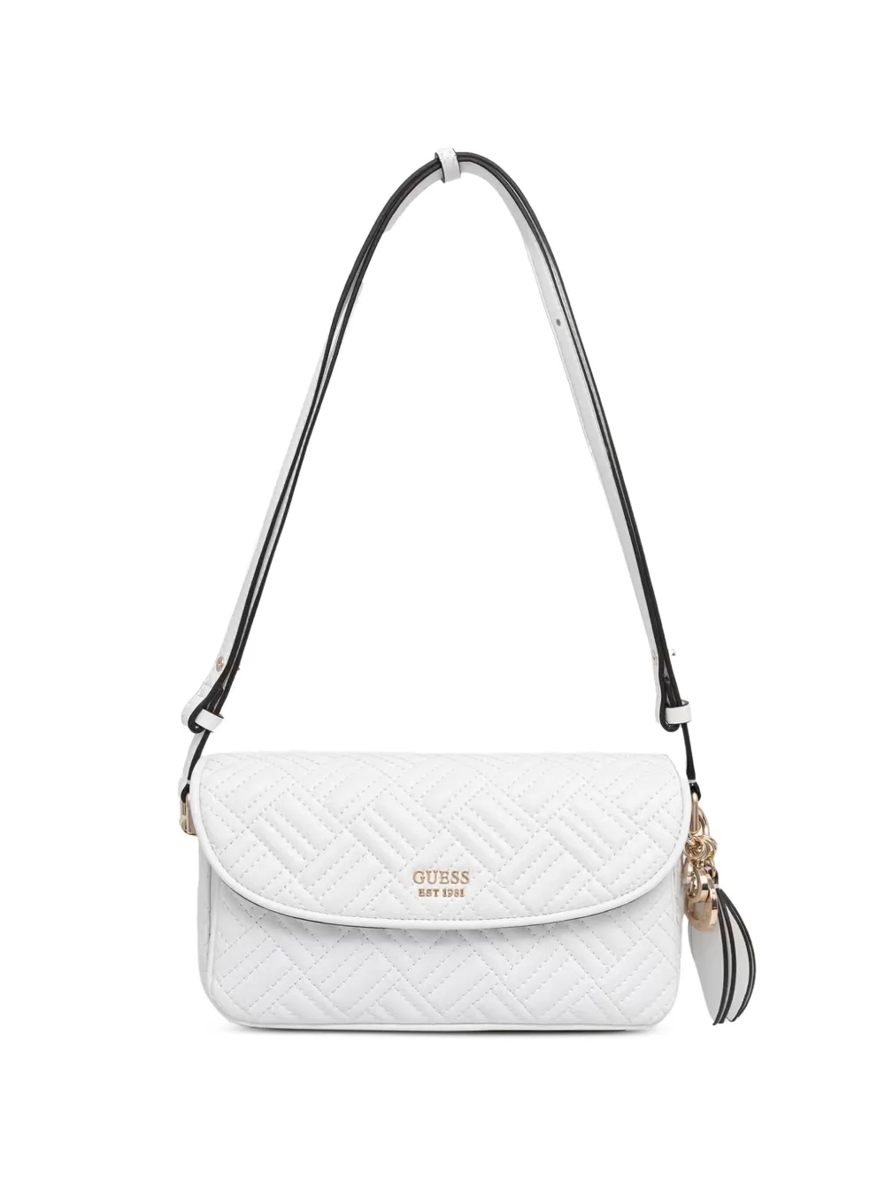 GUESS USA quilted shoulder bag - Bianco
