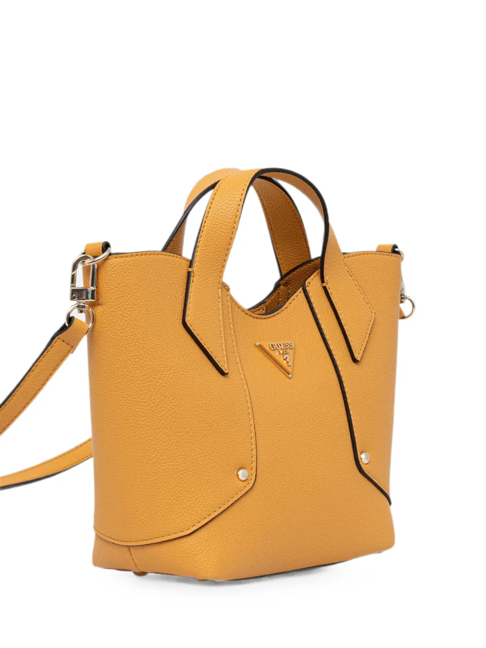 GUESS USA Darcy shopper met logoplakkaat Oranje