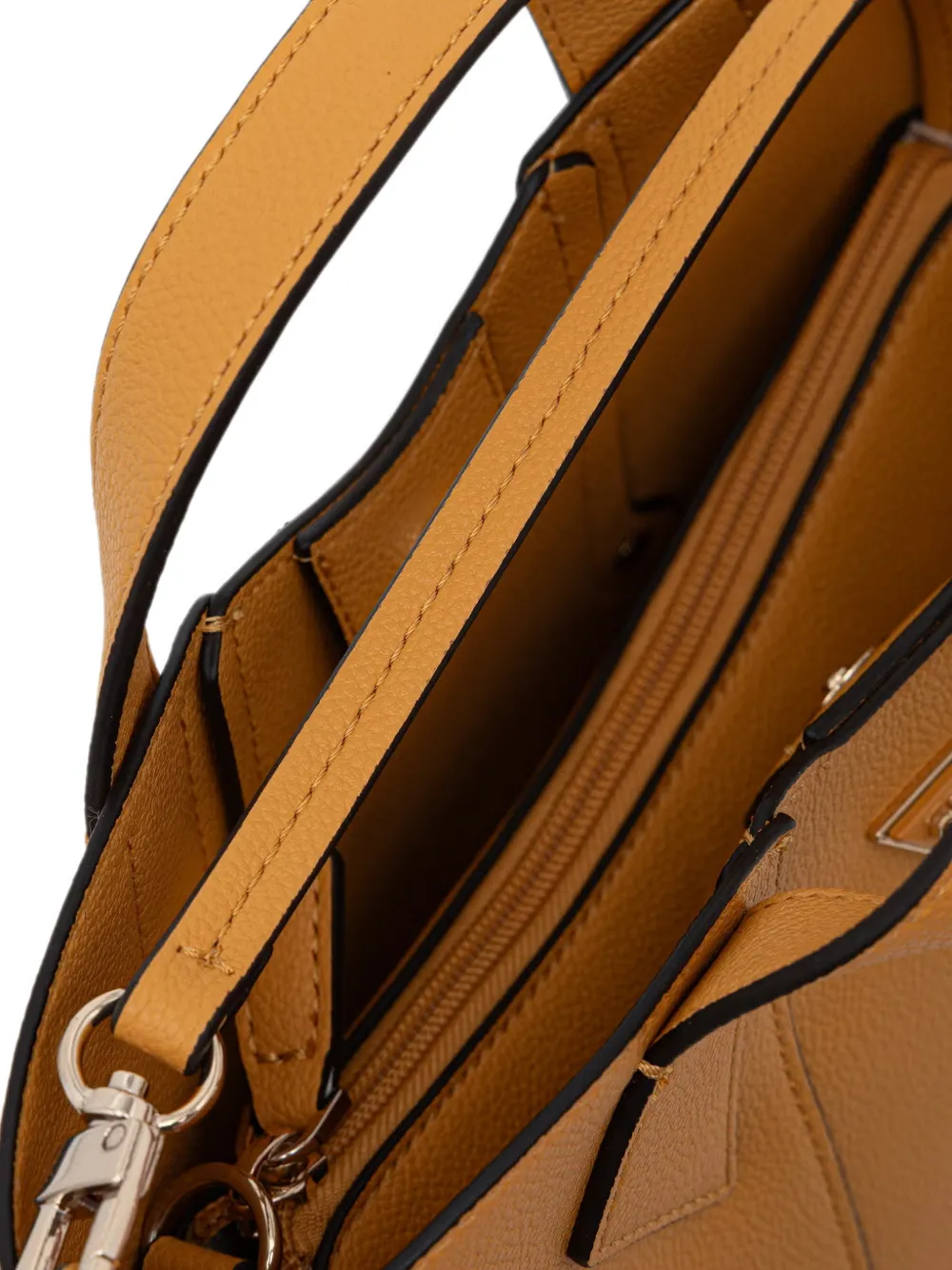 GUESS USA Darcy shopper met logoplakkaat Oranje