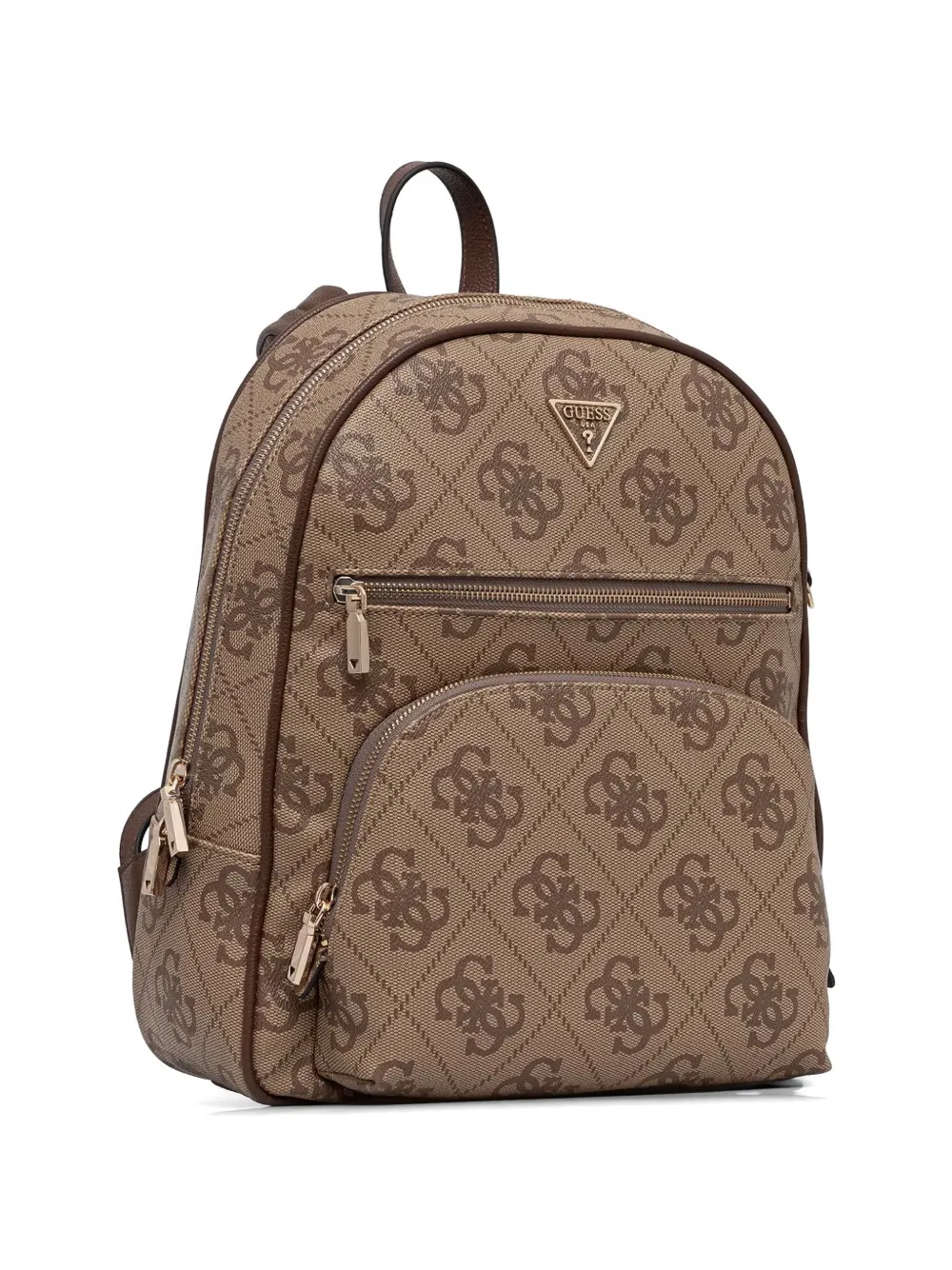 GUESS USA Power Play rugzak met monogram en logoprint Bruin