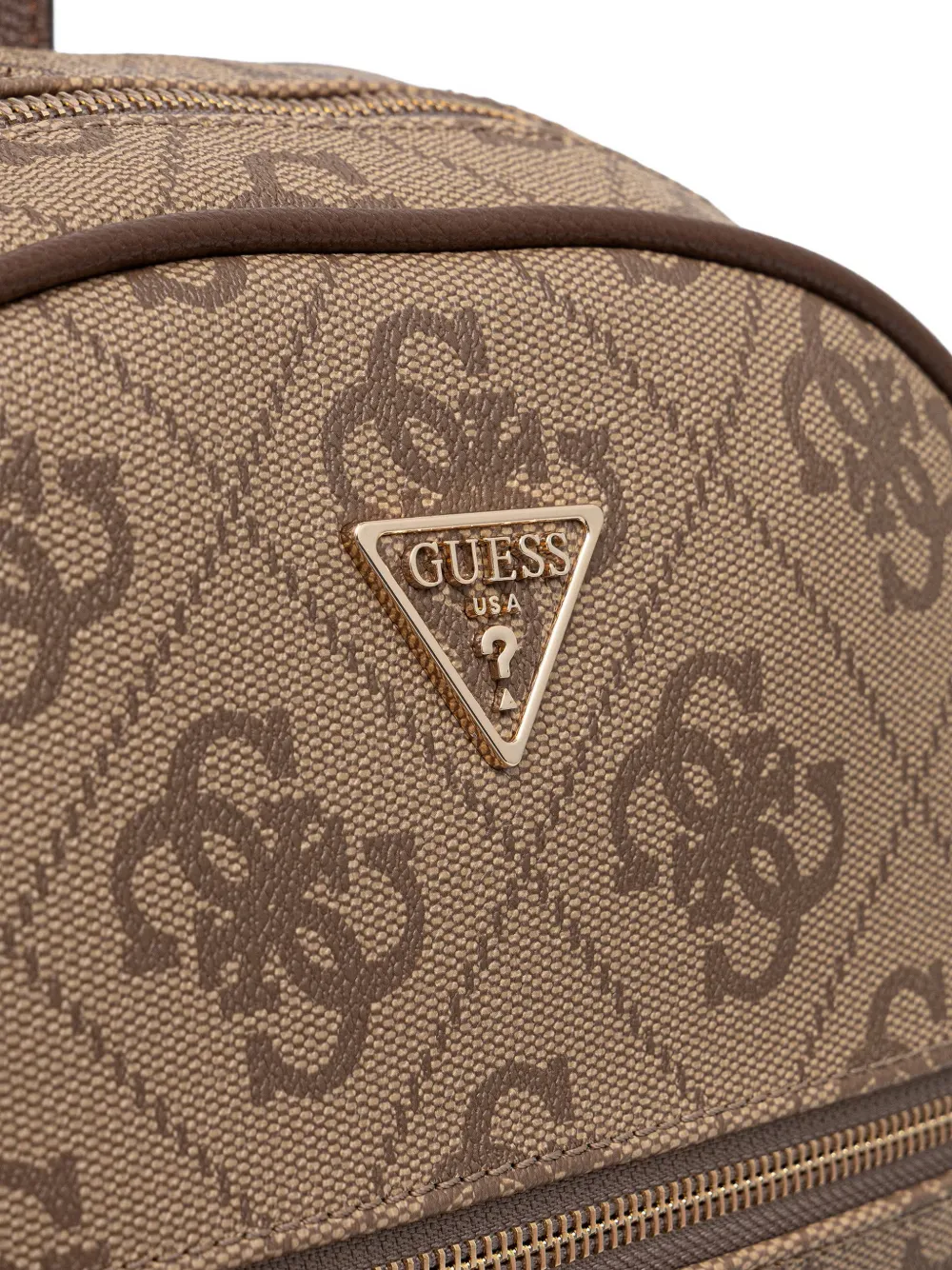 GUESS USA Power Play rugzak met monogram en logoprint Bruin