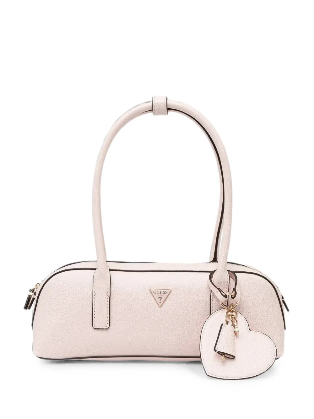 GUESS USA Isobel logo-plaque heart-charm tote bag - Rosa