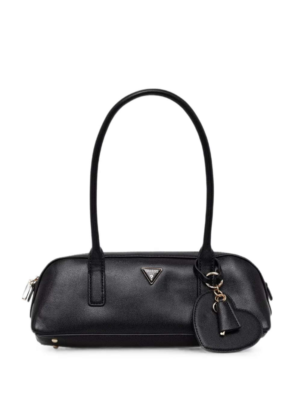 GUESS USA Isobel logo-plaque pebbled-effect tote bag - Nero