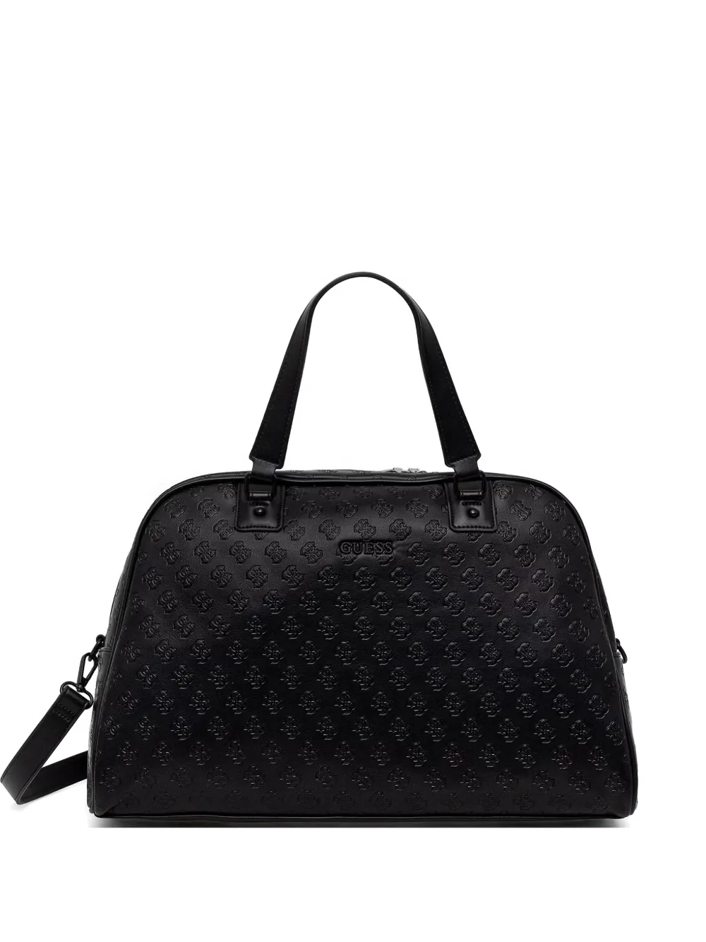 GUESS USA logo-embossed holdall bag - Black