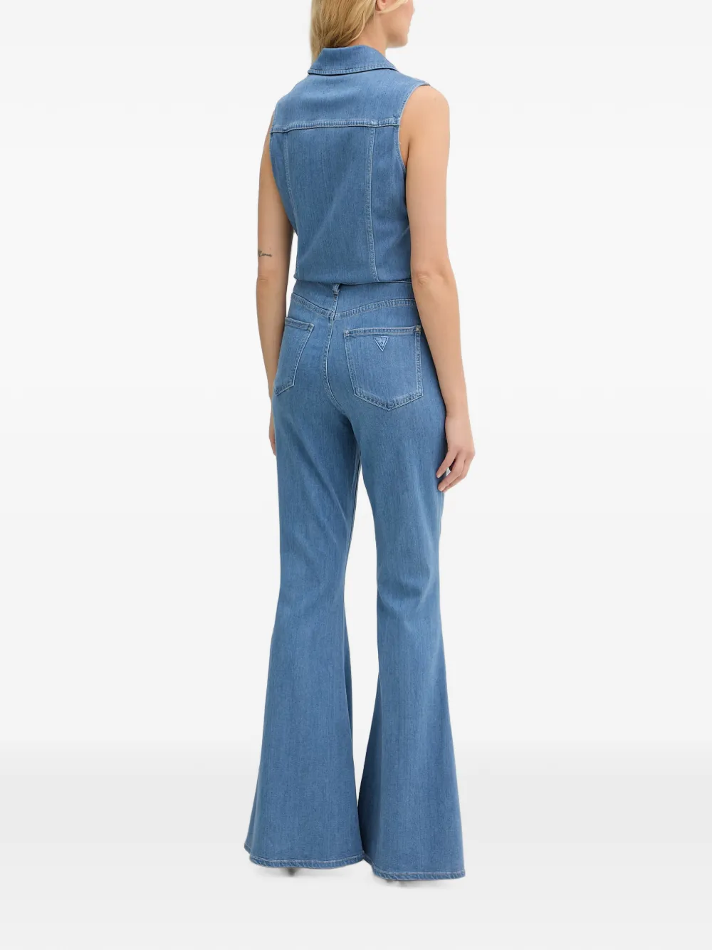 GUESS USA Flared jumpsuit Blauw