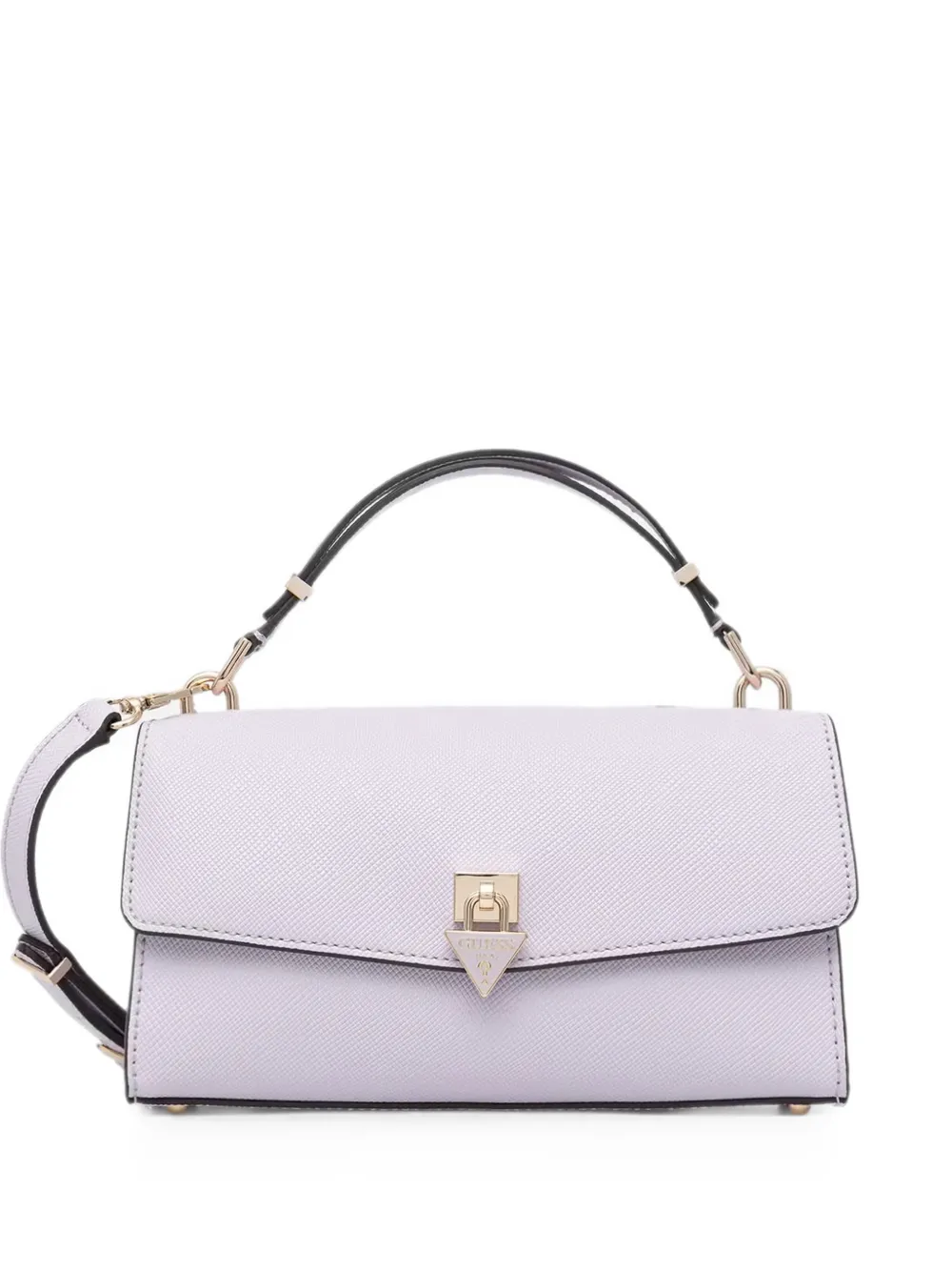 GUESS USA Patsie logo-plaque shoulder bag - Viola