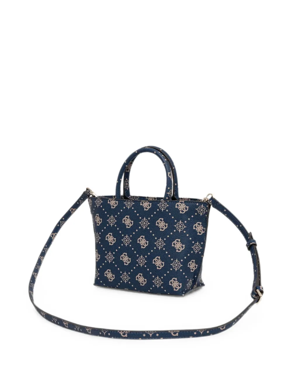 GUESS USA Shopper met monogramprint Blauw