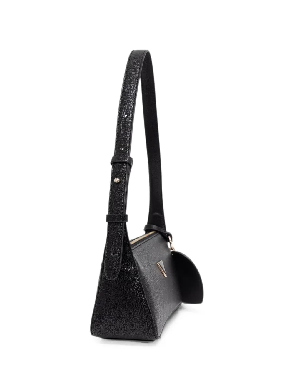GUESS USA Isobel shopper met hartbedel en logoplakkaat Zwart