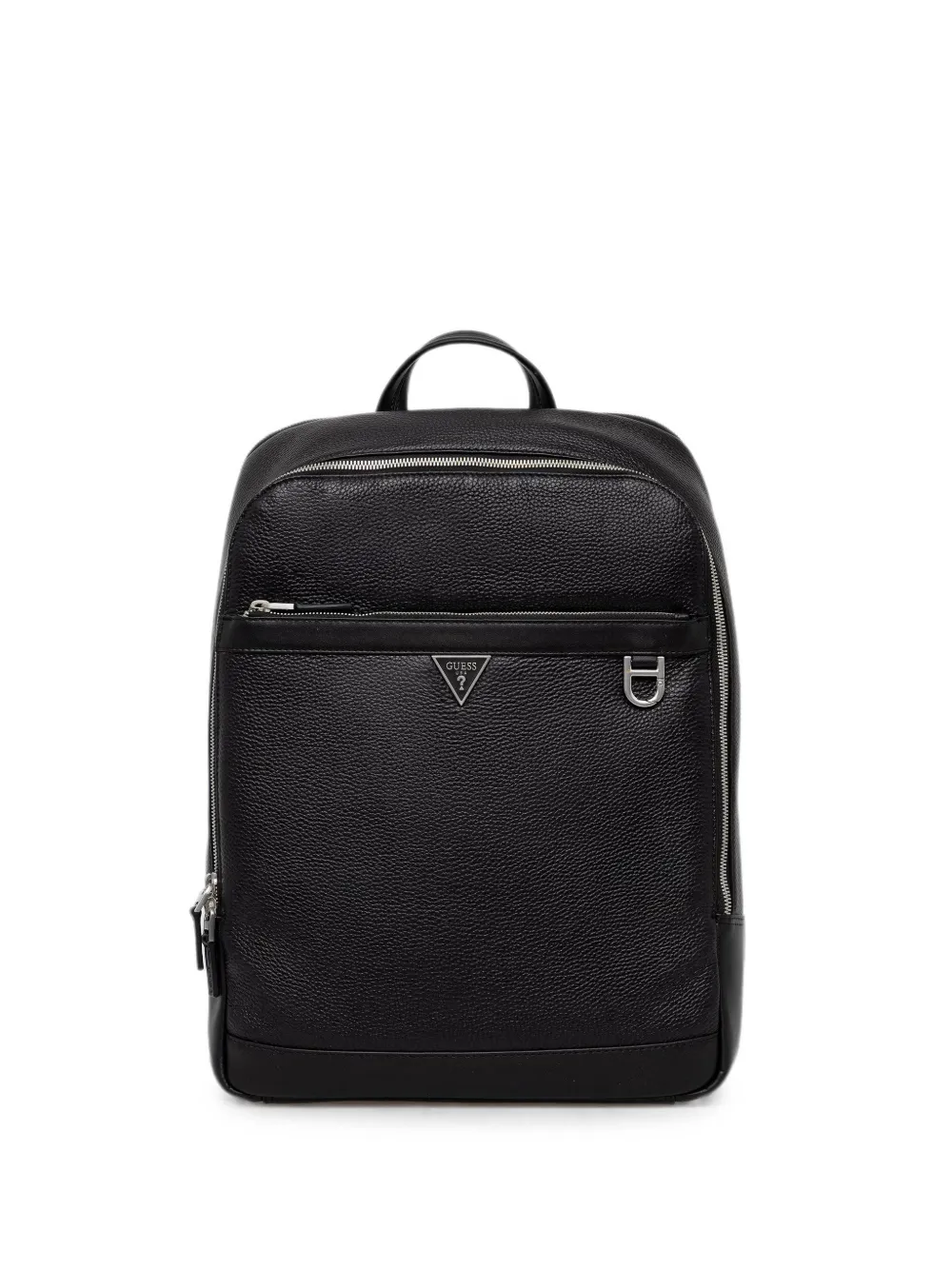 GUESS USA Zaino Monaco con placca logo - Nero