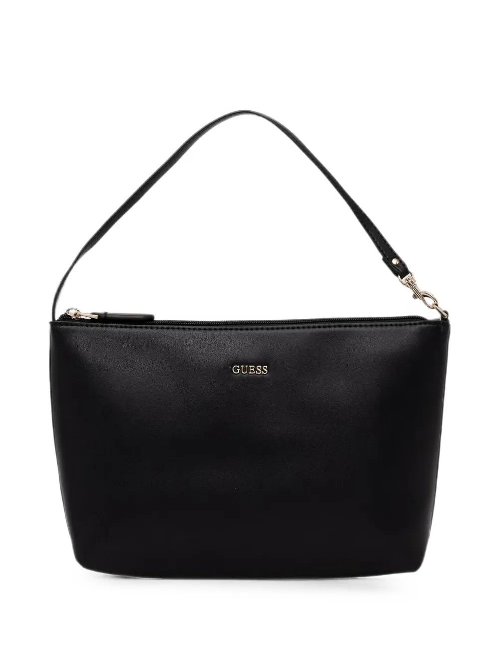 GUESS USA Tessi shopper met chevron-streep en buideldetail Zwart