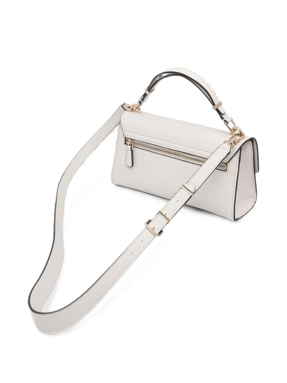GUESS USA Patsie schoudertas met logoplakkaat Wit