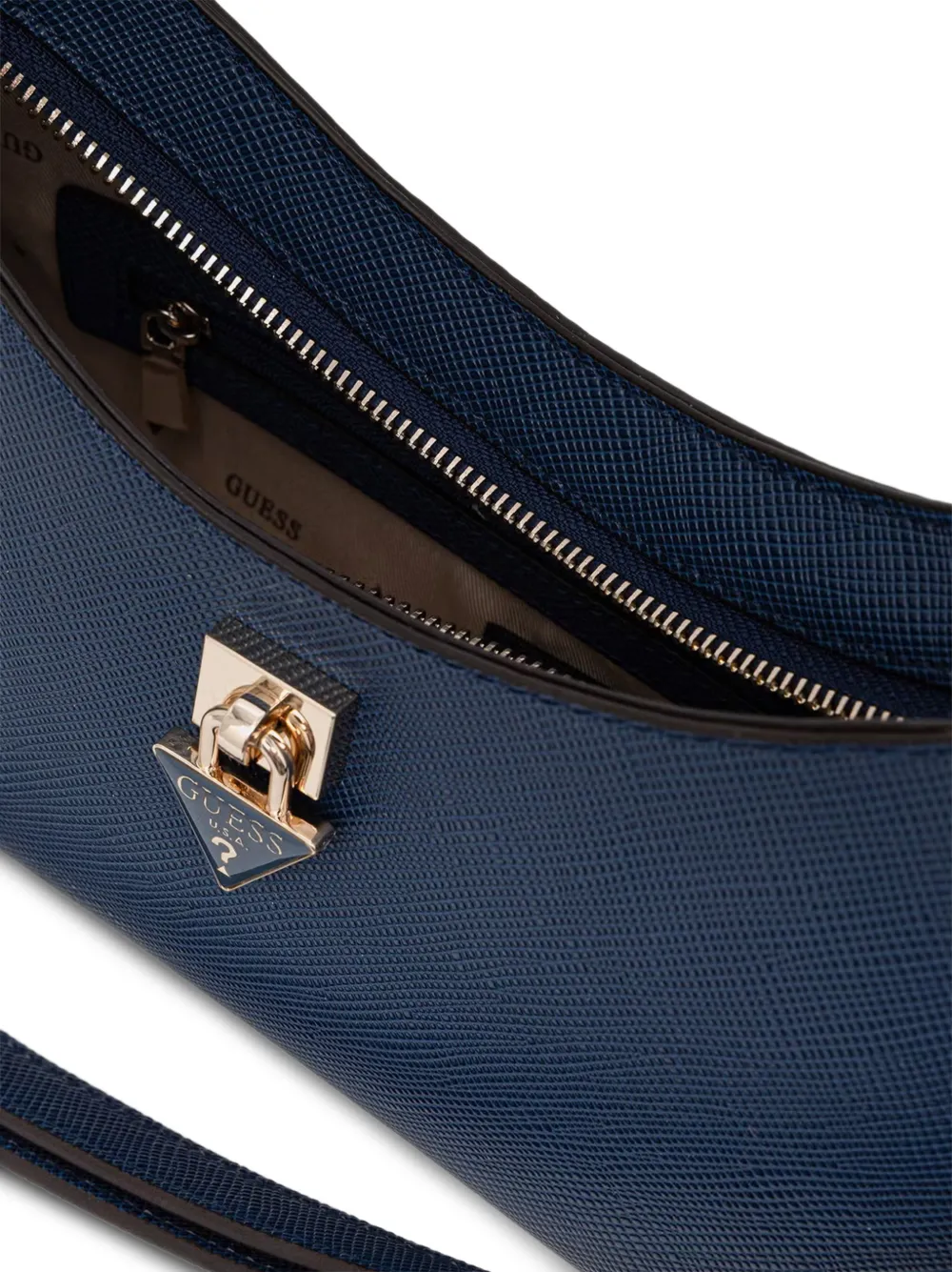 GUESS USA Patsie shopper met logoplakkaat Blauw