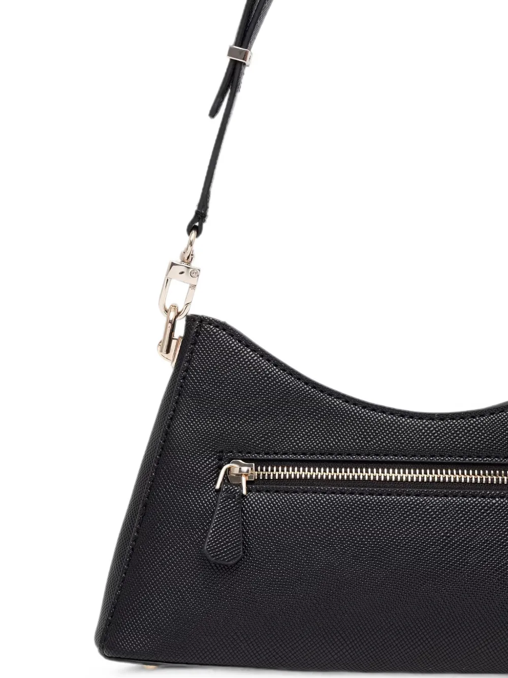 GUESS USA Patsie schoudertas met logoplakkaat Zwart