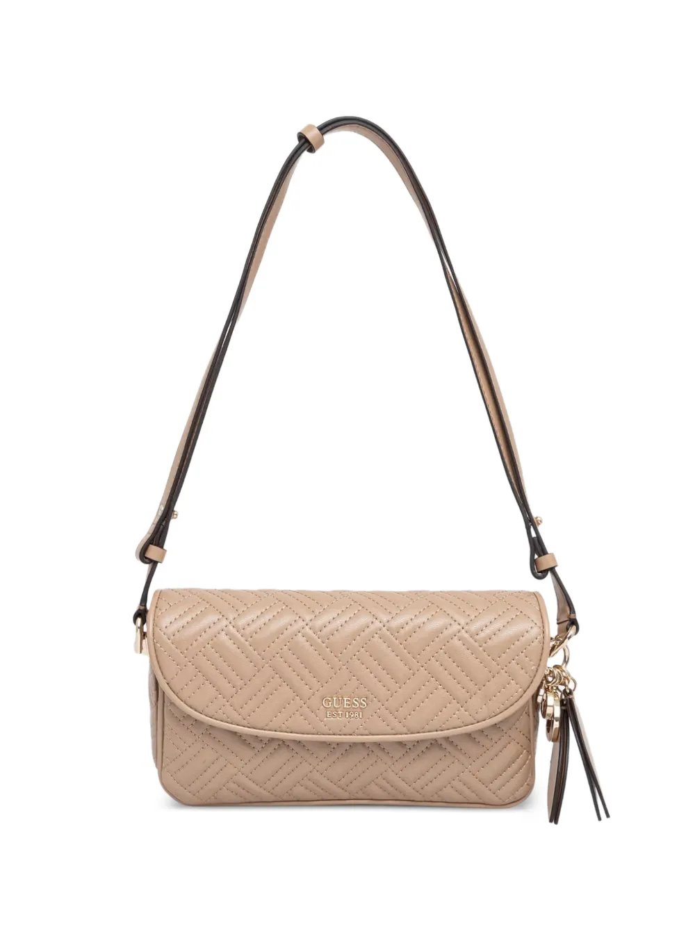 GUESS USA Sally quilted shoulder bag - Toni neutri