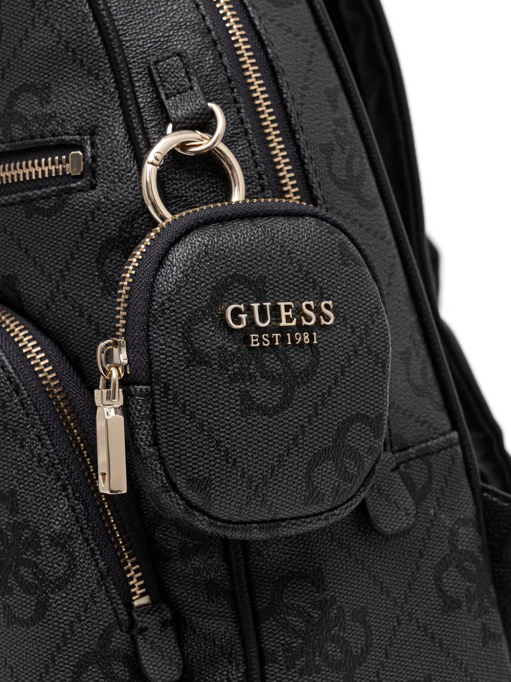 GUESS USA Power Play rugzak met afneembare buidel en logoprint Zwart