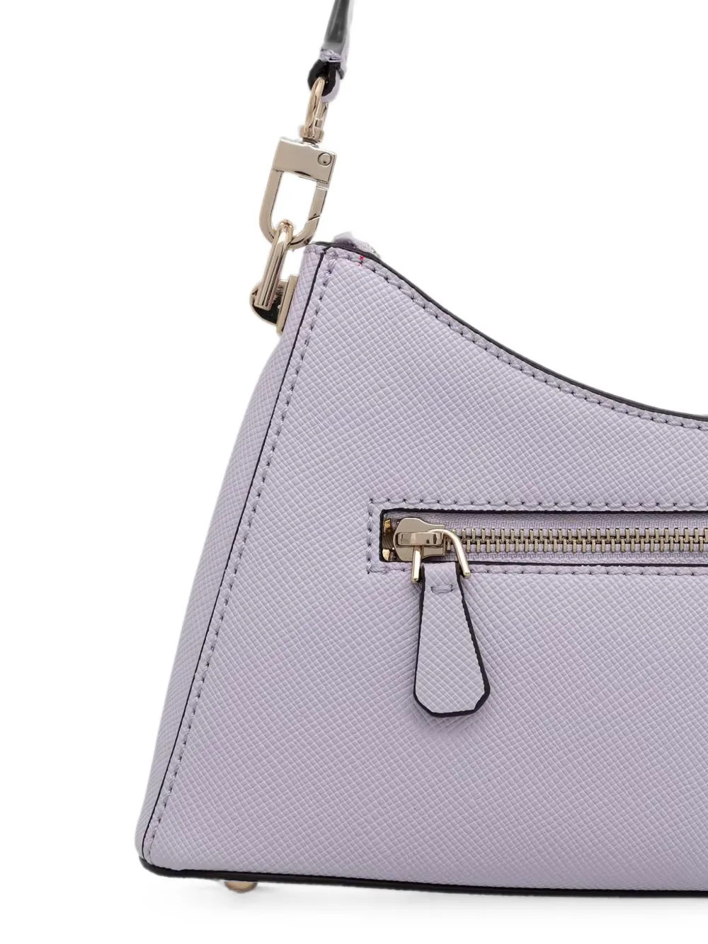 GUESS USA Patsie schoudertas met gekruist logo-plakkaat Paars