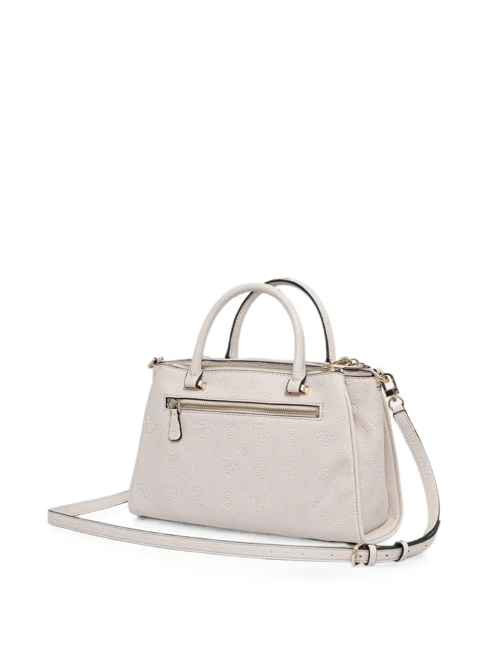 GUESS USA Anise shopper met logo-reliëf Beige