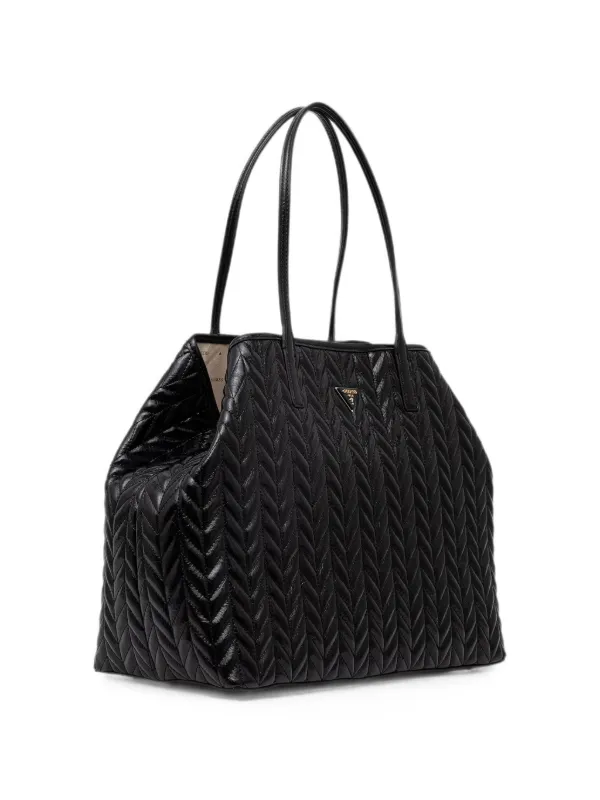 GUESS USA キルティング トートバッグ | ブラック | FARFETCH JP